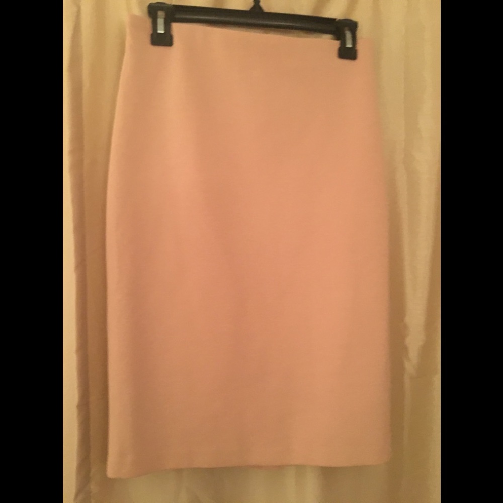 SALE ! PHILOSOPHY BLUSH PONTE FITTED PENCIL SKIRT - Picture 5 of 8